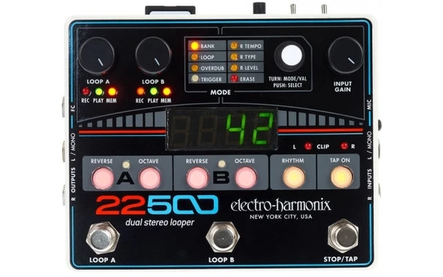 Electro Harmonix 22500 Dual Stereo Looper