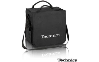 Technics bandolera 60 LPs - Negro/Blanco