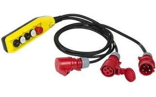Foto de Divo Mando Controlador de motores 400 V, entrada CEE 16 A 4P, 2 salidas