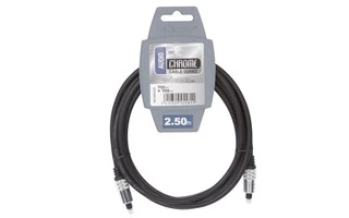 Conector Toslink macho a conector Toslink macho / estándar / 2.50m