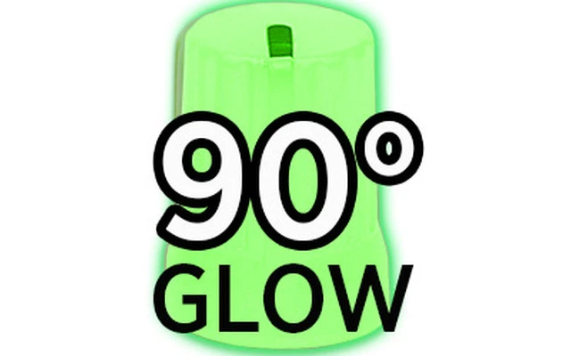 DJ Techtools Chroma Caps Super Knob 90º Luma Glow (Plástico)
