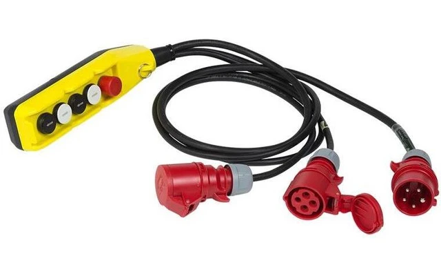 Divo Mando Controlador de motores 400 V, entrada CEE 16 A 4P, 2 salidas
