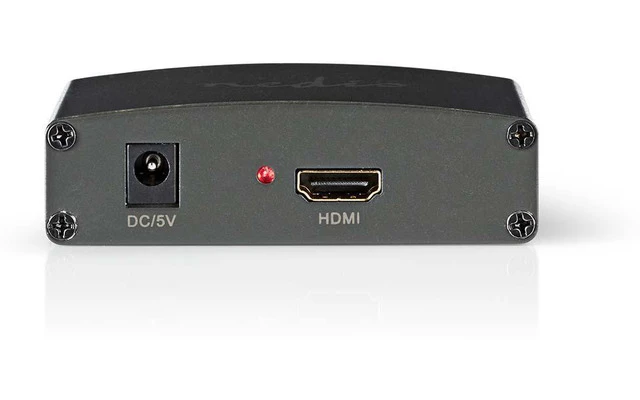Convertidor HDMI a VGA - 1 toma - Entrada HDMI - VGA + 2 Salidas RCA (I/D)