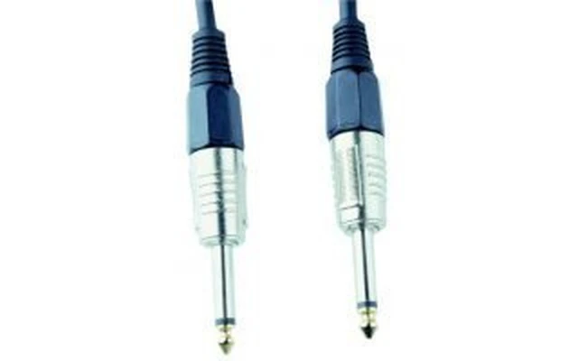 Cable 2 x Jack 6,35 macho MONO 1 m - 070063