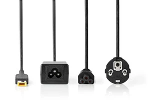 Adaptador para Portátil de 45 W- Lenovo Square 11 x 5,6 mm - 20 V/2,25 A- Utilizado para LENOVO