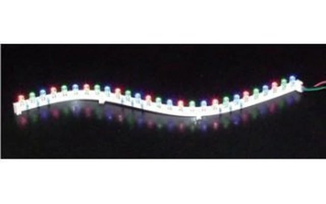 Modulo con LED`s Flexibles-Rojo, 18LED`s, 30 cm, 12Vdc