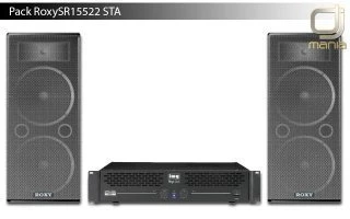 Pack 2x RoxySR1522 + 1x STA-700