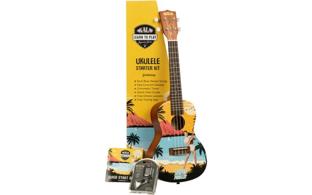 Ukelele Elvis Blue Hawaii