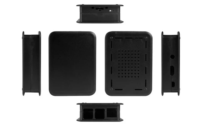 CAJA PARA RASPBERRY PI B+ - COLOR NEGRO