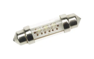 LMPARA LED DE COCHE 12V, 3 LEDs AZULES (2 uds./blster)