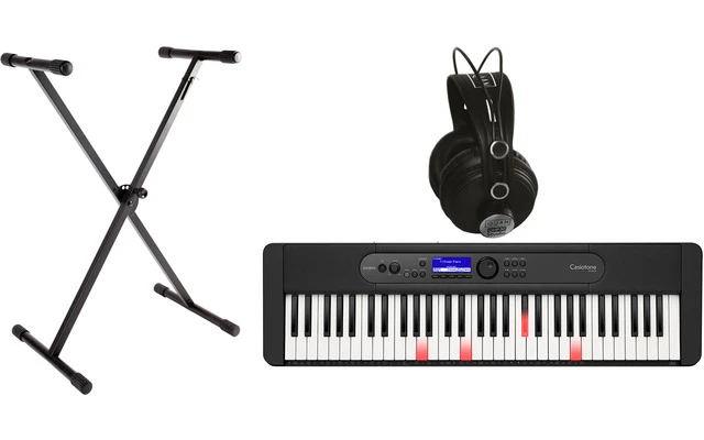 Casio LK-S450 + Oqan AKS01 + Oqan QHP30 Studio