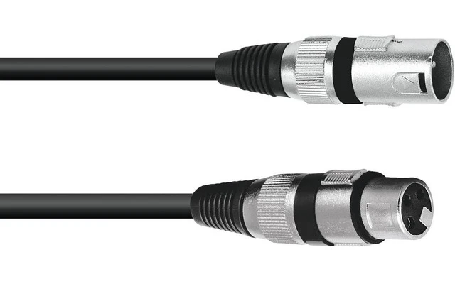 Omnitronic Cable XLR de 3 pines 3 metros