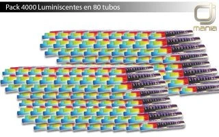 Conjunto de 4000 Luminiscentes - Varios Colores