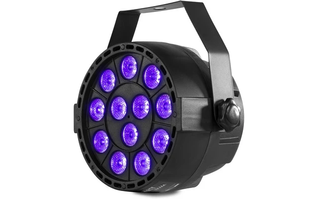 Max Foco PAR Party 12x1W UV DMX