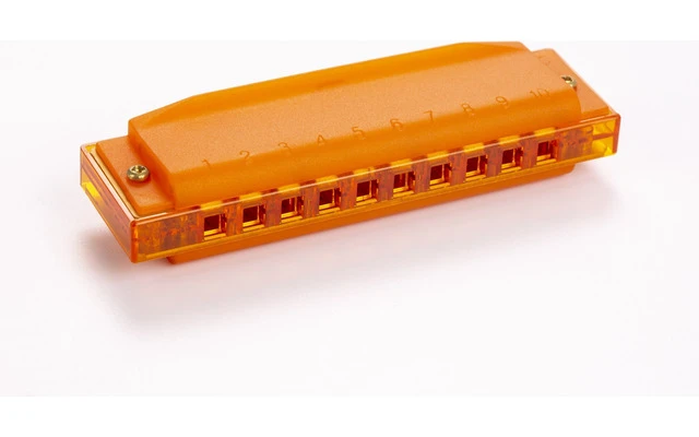 Hohner Translucent Harp Orange
