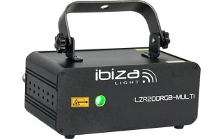 Ibiza Light LZR200 RGB Multi