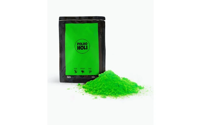 Bolsa de polvos Holi de 100 gramos - Verde