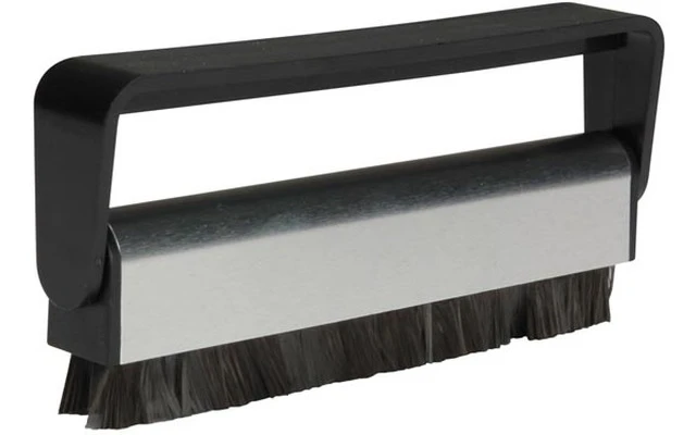 Cepillo de fibra de carbono para limpiar discos de vinilo