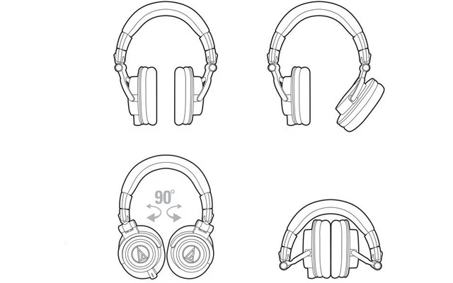 Audio Technica ATH-M50x BB
