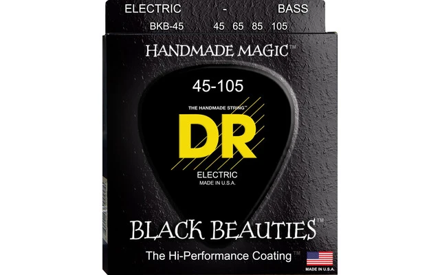 DRStrings BKB-45 Black Beauties