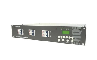 Dimmer pack DMX de 6 canales (6 x 10A) con pantalla LCD