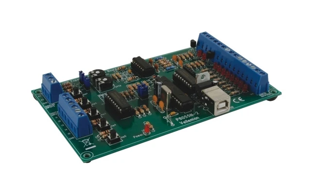 TARJETA INTERFACE USB DE EXPERIMENTACIÓN K8055N