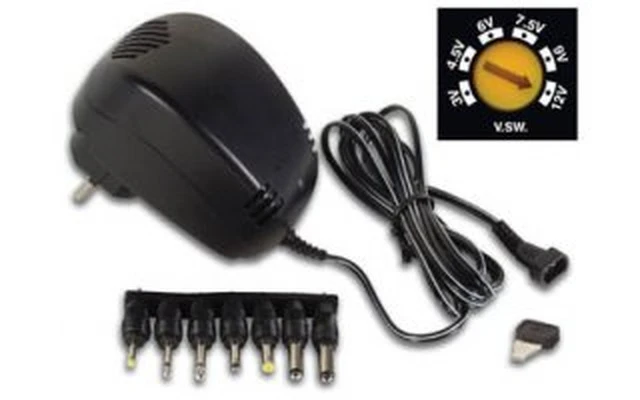 HQ POWER ALIMENTADOR UNIVERSAL NO ESTABILIZADO 1000mA