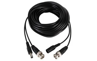 Cable de alimentación & cable de video para CCTV - 10m