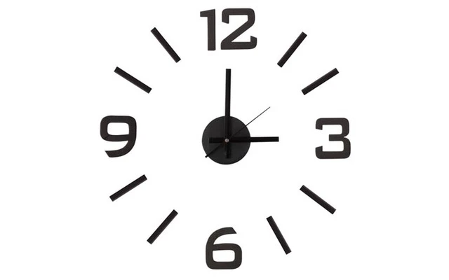 Reloj de pared autoadhesivo