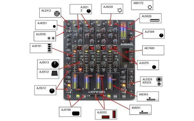 Allen & Heath Xone:42 Fader 60mm 30KBX2