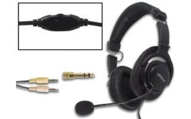 AURICULARES DIGITALES ESTÉREO + MICRÓFONO - DE LUJO