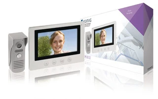 Videoportero con pantalla LCD e IP44 - SAS-VDP100