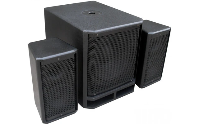 Power Dynamics PD Combo 1800 Subwoofer 18" +2x Satelites 10"