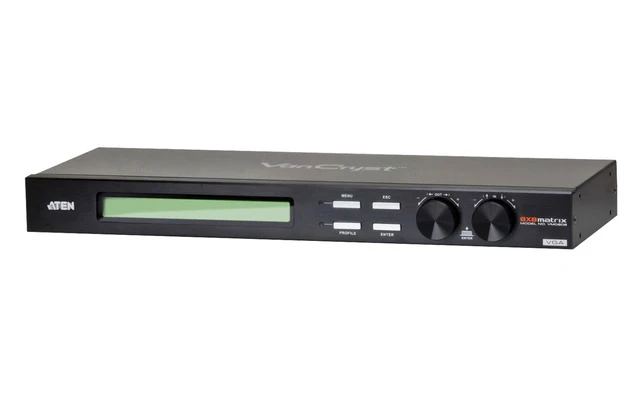 Conmutador matrix 8x8 VGA A/V