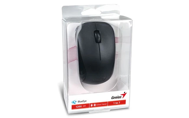 GENIUS - RATÓN ÓPTICO INALÁMBRICO NX-7000 - 2.4 GHz -1200 dpi - TECNOLOGÍA BLUEEYE