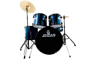 Jinbao P1103BL - Batería acústica color Azul 