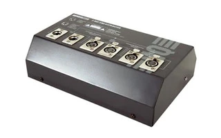 Distribuidor DMX de 2 Vias (XLR de 5 y 3 Polos)