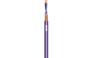 Adam Hall Cables The Stage V Cable de Micro 2 x 0,22 mm² violeta - 100 metros