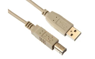 CONECTOR USB 2.0 TIPO A MACHO A CONECTOR USB 2.0 TIPO B MACHO / BÁSICO / 2.5m