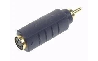 ACOPLADOR - S-VHS HEMBRA A RCA MACHO - AVB053