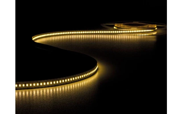 CINTA DE LEDs FLEXIBLE - COLOR BLANCO CÁLIDO 2700K - 1080 LEDs - 5m - 24V
