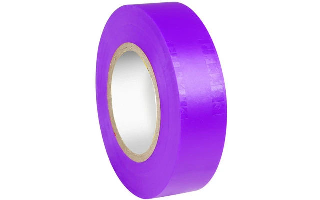 Cinta aislante 0,13 x 19 mm x 20 m violeta