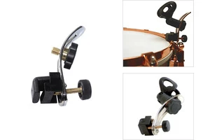 Guil PZ-05 Adaptador articulado de micrófono para batería -pinza no incluida-