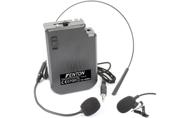 Fenton Petaca transmisora VHF de cabeza 201.400MHz