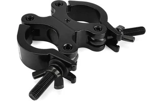 RIGGATEC 400200075 Abrazadera giratoria estrecha negra hasta 200 kg (48-51 mm)