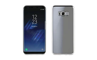 Funda TPU marco Plata Bling para Samsung Galaxy S8 Plus muvit life