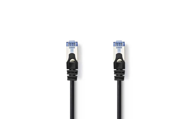 Cable de Red CAT6a SF/UTP - RJ45 Macho - RJ45 Macho - 3,0 m - Negro