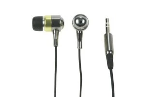 Auriculares intrauditivos - cuerpo de metal