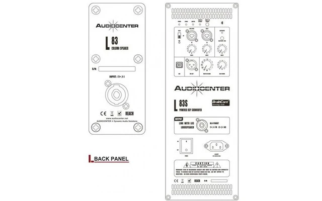 AudioCenter L83 + L83S