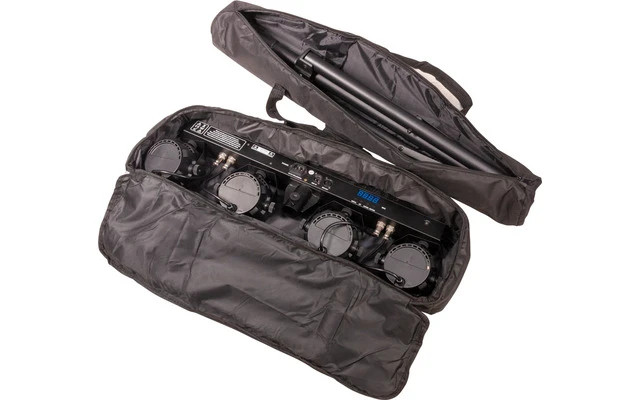 Ibiza DJ Light Bag - Funda de transporte para DJ Light 60/85/90 LED - Stock B